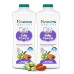 Himalaya Baby Powder 400g (Pack of 2) | Refreshes and keeps baby’s skin smooth and dry