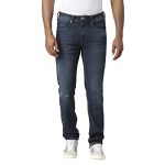 Pepe Jeans Men Mid Rise Slim Fit Jeans,Blue,38
