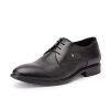 Hush Puppies Men’s Lace-up Formal Shoes – BLACK (7 UK) (8246070)