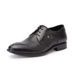 Hush Puppies Men’s Lace-up Formal Shoes – BLACK (7 UK) (8246070)