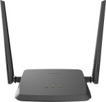 D-Link DIR-615 Wireless Router 2.4 GHz 300 Mbps Wifi Speed Single Band External Antenna Ethernet (Cable Broadband)(Black)