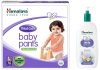 Himalaya Total Care Baby Pants Diapers, Large (9-14 kg), 76 Count, White & Himalaya Gentle Baby Wash (400ml)