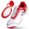 Vector X Blast-7.0 Stud Cricket Shoes, Synthetic Upper, Rubber Outsole, Designed to Elevate Your Game to New Heights Power, Precision, and Comfort(White-Red) Size- 4