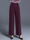 VDTREND Regular Fit Women Maroon Trousers