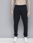 HRX by Hrithik Roshan Self Design Men Dark Blue Track Pants