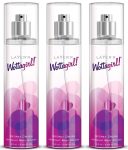 LAYER’R Wottagirl Secret Crush Body Splash For Women 135ml x Pack of 3 Body Spray – For Women(405 ml, Pack of 3)