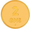 PC Chandra Jewellers Pure 24 (999) K 2 g Gold Coin