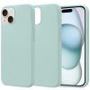 amazon basics Liquid Silicone Case for iPhone 15 Plus | Shockproof, Drop and Camera Protection, Soft Microfiber Lining Inside| Back Case Cover for iPhone 15 Plus – Light Blue