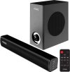 MarQ by Flipkart Thunder 60, 60 Watts, 2.1 Channel, Immersive cinematic experience, EQ Modes 60 W Bluetooth Soundbar(Black, 2.1 Channel)