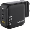 Ambrane 100 W GaN 5 A Wall Charger for Mobile(Black)