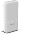 Intex 20000 mAh 12 W Power Bank(Creamy White, Lithium Polymer, Fast Charging for Mobile)