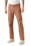 Dennis Lingo Men’s Rust Cotton Relaxed Fit Mid-Rise Casual Jeans