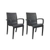 Cello Ecstasy Chair Set Pack of 2 – Grey