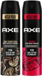 AXE Dark Temptation & Intense Deodorant Spray – For Men(430 ml, Pack of 2)