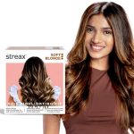 Streax Hair Colour Highlight Kit | Blonde, Soft Blonde – Pack of 1 | Enriched With Walnut & Argan Oil | For Women | Rich, Vibrant, Easy to Use, DIY Application