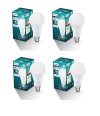 Philips StellarBright High-Beam 15-Watt Base B22 (Crystal White/Cool White, Pack of 4)