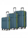 Safari Magnum Fury Set of 3 (Small 55cm | Medium 65cm | Large 75cm) 4W Cabin & Check-in Set 4 Wheels – 30 Inches