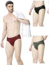 VIP Men’s Cotton Briefs (Pack of 5) (VP-MI-BF-SKMPY-10P-L-PO5_Pack of 5