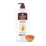Bajaj Almond Drops Anti Hairfall Shampoo with Almond Oil & Vitamin E | For 10X Hairfall Reduction* & Soft, Shiny Hair* | Paraben Free | Ideal for Men and Women – 625ML