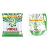 Ariel Complete Detergent Washing Powder- 4Kg Value Pack & Ariel Matic Liquid Detergent Front Load Refill Pouch, 2 Litre