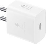 SAMSUNG Original 25W, Type C Power Adaptor compatible for all Samsung Devices (Super Fast Charge 3.0)(White)