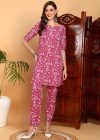 Lamba Creations Women Kurti Pant Set