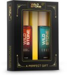 Wild Stone Premium Perfume Gift Set for Men- Ultra Sensual and Edge (20 ML Each) Eau de Parfum – 40 ml(For Men)
