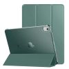 Amazon Basics Smart Matte Flip Case Cover for Apple iPad Air 11 Inch M2 2024, Air 6th /5th Gen 2022 /4th Gen 2020| Trifold Stand, Hard Back (Army Green)