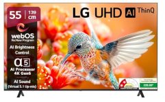 LG 139 cm (55 inches) 4K Ultra HD Smart LED TV 55UR7500PSC (Dark Iron Gray)