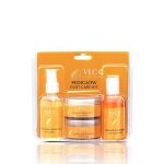 VLCC Pedi Glow Foot Care Kit – 100g + 200ml | Keeps Your Feet Clear, Soft, and Smooth | A Combo of Foot Cream, Foot Scrub, Foot Cleanser, and Foot Spray.