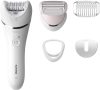 PHILIPS BRE710/00 Cordless Epilator(White, Silver)