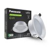 Panasonic 6W Deep Type Round Down Light, Surfce Light for Home, Deep Set Design Cool White Ceiling Light & 2 Years Warranty (Cutout – 10.5 cm)