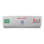 Lloyd 1.5 Ton 3 Star Inverter Split AC (5 in 1 Convertible, Copper, Anti-Viral + PM 2.5 Filter, White with Chrome Deco Strip, GLS18I3FWAGC)