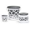 Milton Duplex 20 Spa 3 PCS Bathroom Set, Sturdy and Durable, Bucket 20L, Stool and Mug 1L, Lightweight and Rigid, Plastic Bathware Combo, Easy to Clean and Attractive Design, Grey