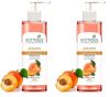 Biotique Apricot Refreshing Body Wash | Keeps Skin Fresh and Clean | Brightens Skin and Reducing Dark Spots | 100% Botanical Extracts | Suitable for All Skin Types | 200ml (Pack of 2)