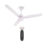Havells FAB BLDC Ceiling Fan 1200mm, 380 RPM, Savings upto 65%, Reverse Rotation, 4 Modes (Boost, Sleep, Breeze, Mop), Low Wattage 30W, Low Noise, Air Flow:225 CMM, 3 Year Warranty, Blush Ivory