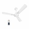 Havells 1200Mm Ambrose Bldc Motor Ceiling Fan|Premium Matt Finish, Decorative Fan, Remote Control, High Air Delivery|5 Stars Rated, Upto 60% Energy Saving, 2 Yr Warranty|(Pack Of 1, Chrome)