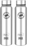 Pigeon by Stovekraft INOX Hydra Plus Stainless Steel Drinking Water Bottle 900 ml – Silver (Pack of 2)