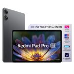 Redmi Pad Pro 5G | Snapdragon 7s Gen 2| 12.1-inch/30.7cm XL Display | 33+ Days Ultra-Long Standby | 10000mAh (typ) Battery | Powered by HyperOS | 8GB, 256GB | Wi-Fi 6 + 5G | Graphite Grey