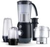 MasterChef MJ 04 400 W Juicer Mixer Grinder(Power Blender | 4 Jars | with Chopper | Black)