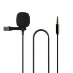 amazon basics Lavalier Auxiliary Omnidirectional Microphone | 3.5mm Jack | 78-Inch Chord (Black)
