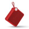 pTron Funk Rap 10W Mini Bluetooth Speaker with Pristine Sound, 8 Hours Playtime, Multi-Playback Modes-BT5.4/TF Card/USB, Front Metal Grill, Type-C Fast Charging, Multi-Function Control Buttons (Red)