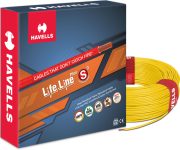 HAVELLS HRFR PVC 2.5 sq/mm Yellow 90 m Wire(Yellow)