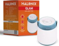 HALONIX Glam Pod Tuneable Dual light 4 hrs Lantern Emergency Light(White, Yellow)
