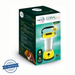 Wipro Coral Plus Rechargable Solar LED Lantern 20 hrs Lantern Emergency Light(Yellow)