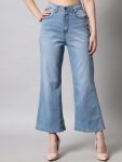 GUTI Flared Women Blue Jeans