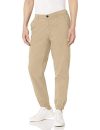Amazon Essentials Men’s Straight-Fit Jogger Pant, Khaki Brown, Large
