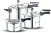 BAJAJ 2 L, 3 L, 5 L Inner Lid Pressure Cooker(Aluminium)