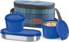 MILTON Decker Lunch Box (3 Containers, 1 x 475 ml , 2 X 500 ml each) With Jacket 3 Containers Lunch Box(1350 ml)