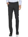 Arrow Men’s Structured Tailored Fit Polyester Formal Mid Rise Trouser Charcoal Grey, 30
